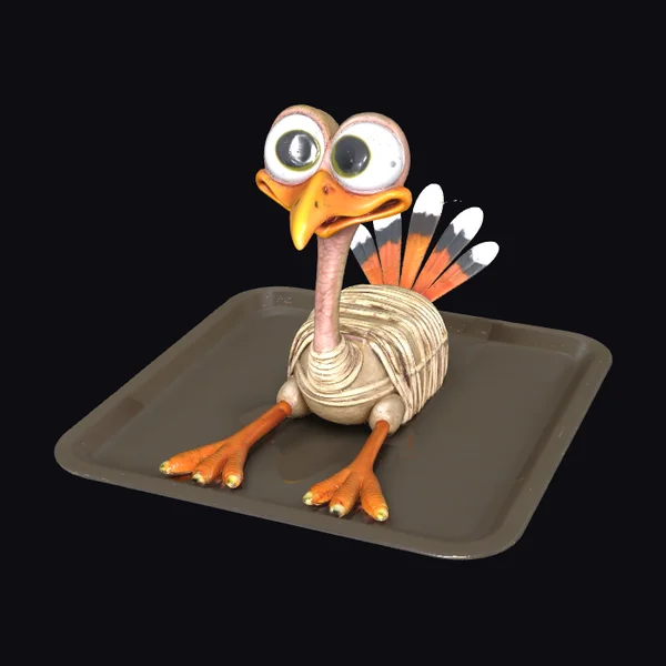 Trussed Turkey Dinner