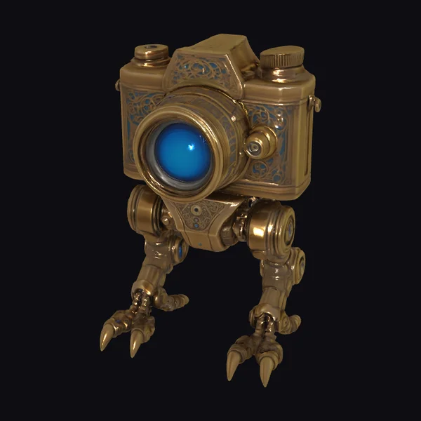 Steampunk Camera Robot