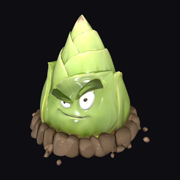 Angry Bamboo Sprout