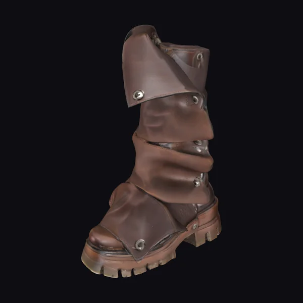 Steampunk Ripple Boot