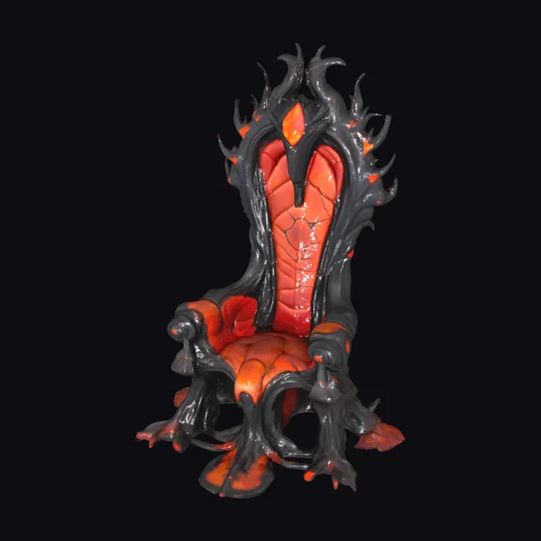 Bioluminescent Alien Throne