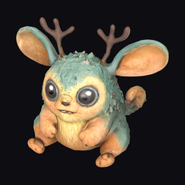 Cute Antlered Creature