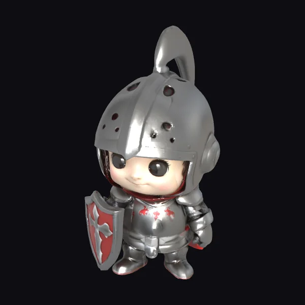 Chibi Knight Armor