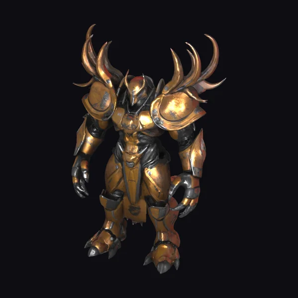 Golden Norse Power Suit