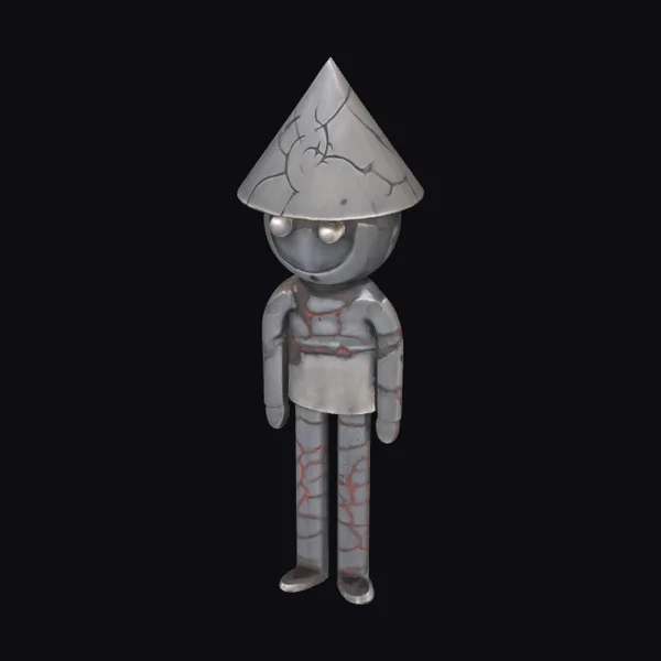 Cracked Conehead Figure