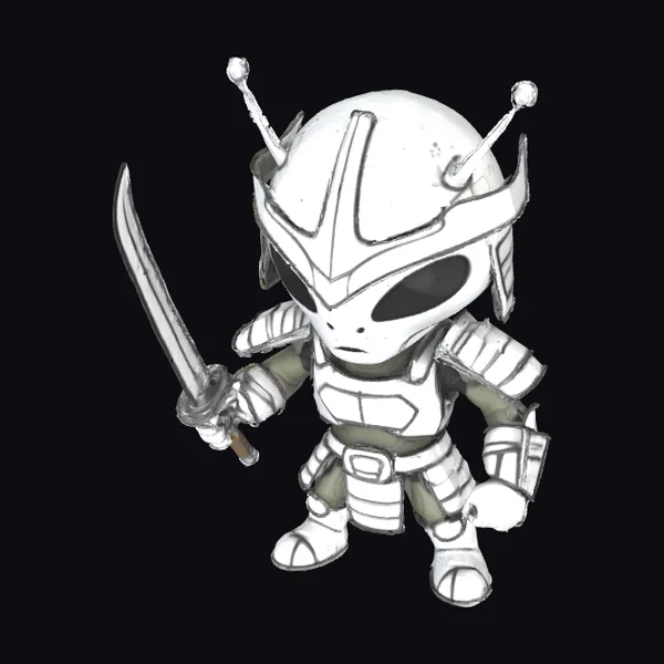 Alien Samurai Warrior