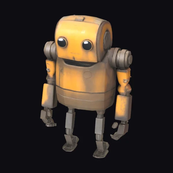 Rusty Robot Figure