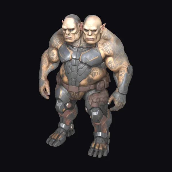 Twin Ogre Warriors
