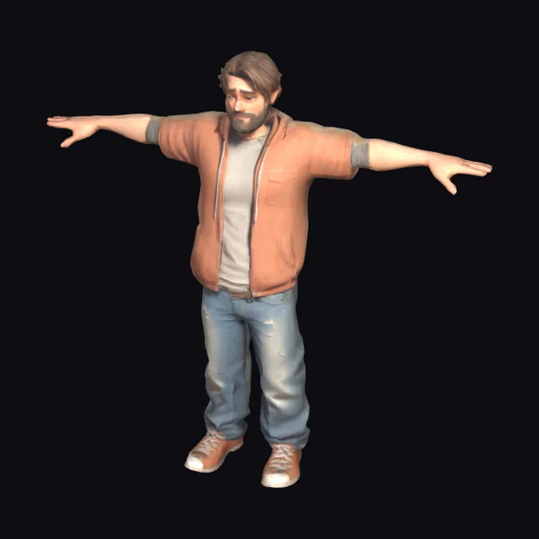 Casual Male Character