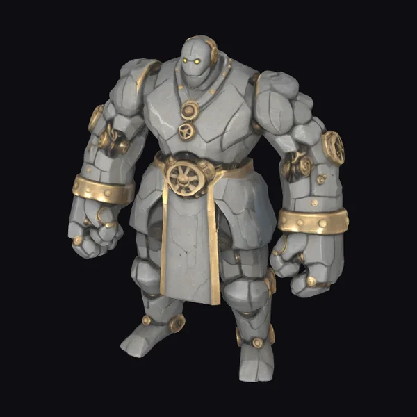 Gray Stone Guardian