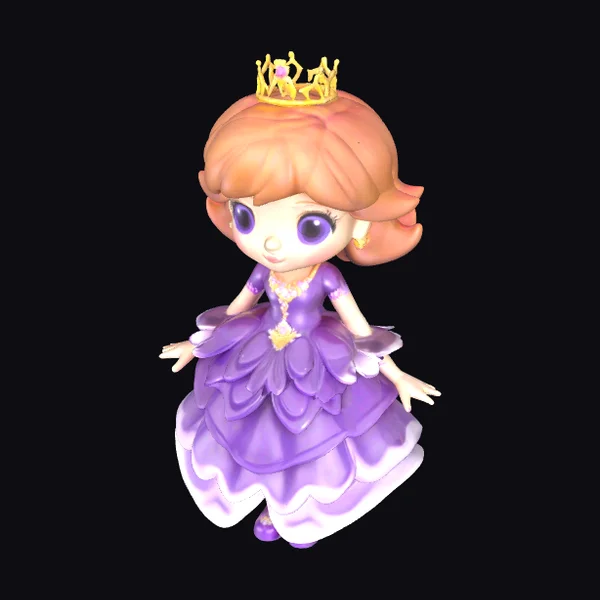 Chibi Princess Figurine