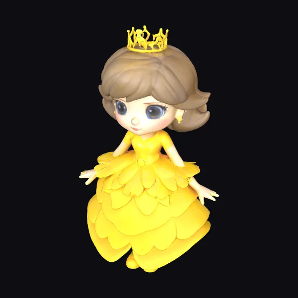 Chibi Princess Figurine