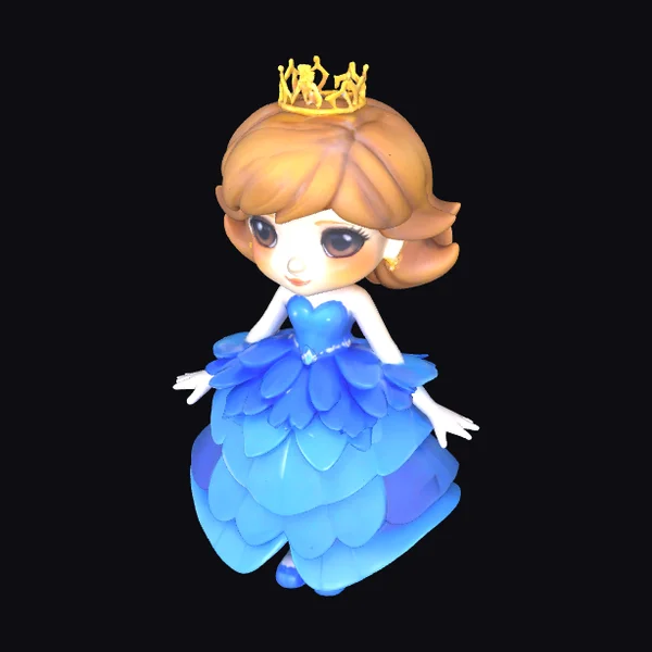 Chibi Princess Figurine