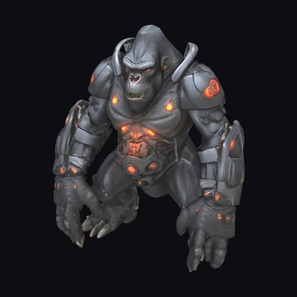 Cyborg Gorilla Robot