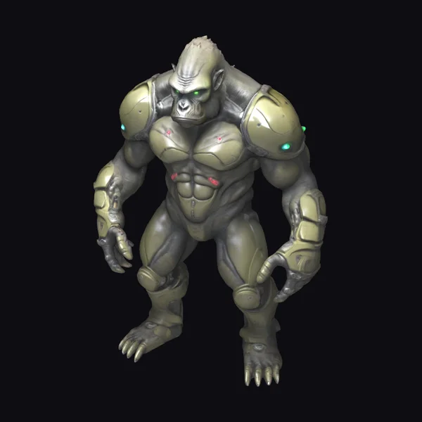 Cyborg Gorilla Robot