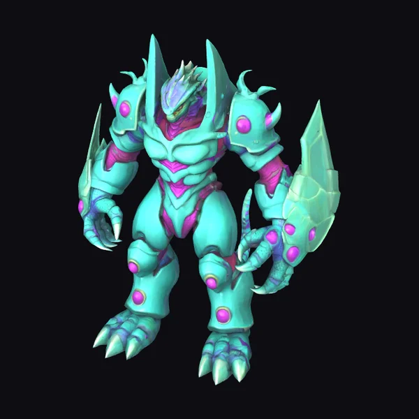 Emerald Armored Beast