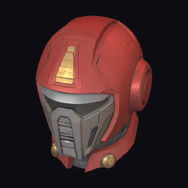 Red Guardian Helmet