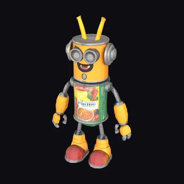 Tin Can Robot Friend