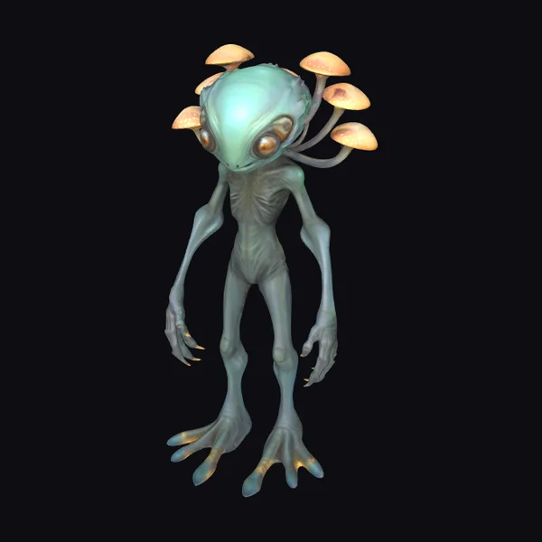 Mushroom Alien Hybrid