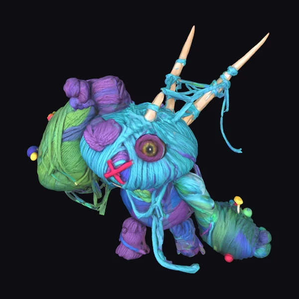 Yarn Monster Creature