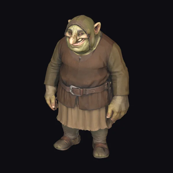 Smiling Ogre Portrait