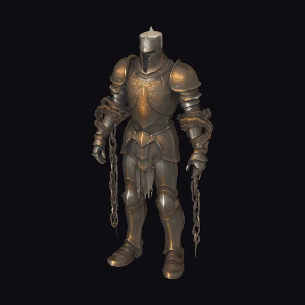 Armored Knight with Chains