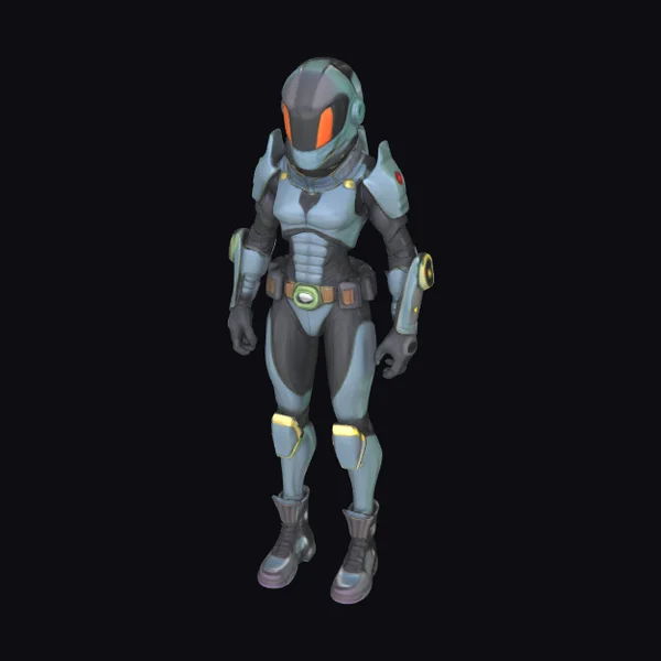 Comic Book Space Suit