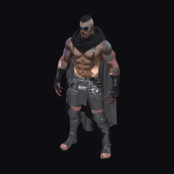 Cyberpunk Male Character