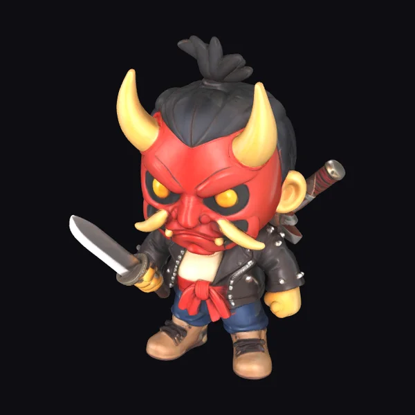 Oni Warrior Toy