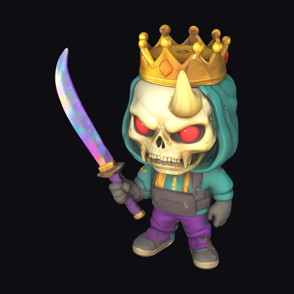 Skull King Warrior