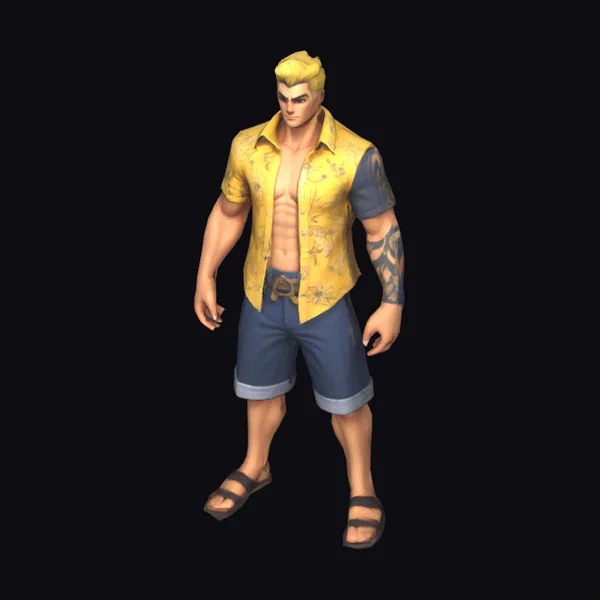 Blond Summer Hero