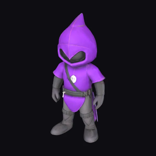Purple Hooded Knight