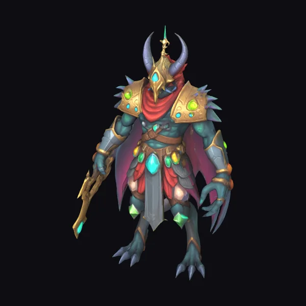 Armored Fantasy Creature