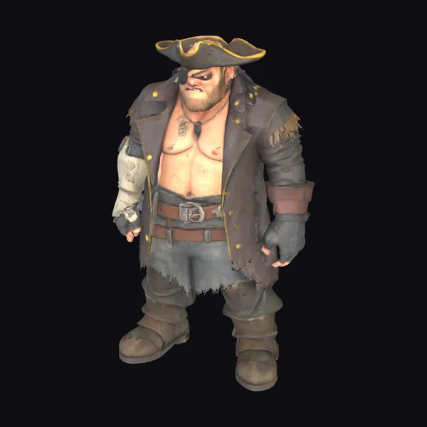 Cyber Pirate Captain