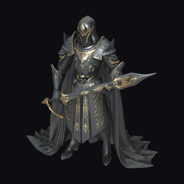 Armored Dark Lord Figure
