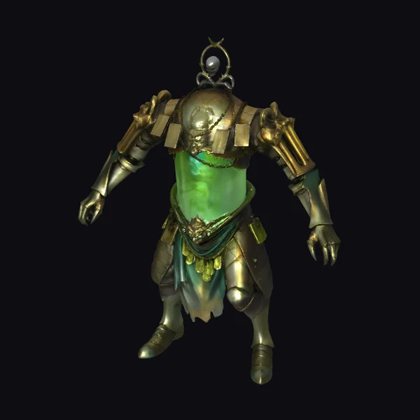 Golden Armored Warrior