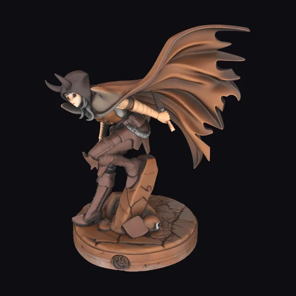 Dark Avenger Statue