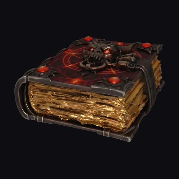 Ancient Dark Magic Tome