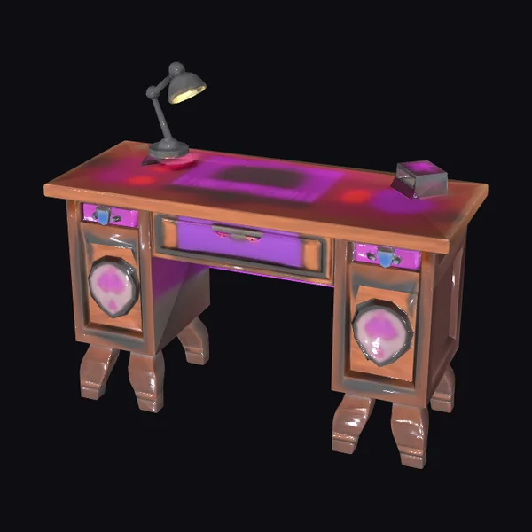 Supernatural Detective Desk