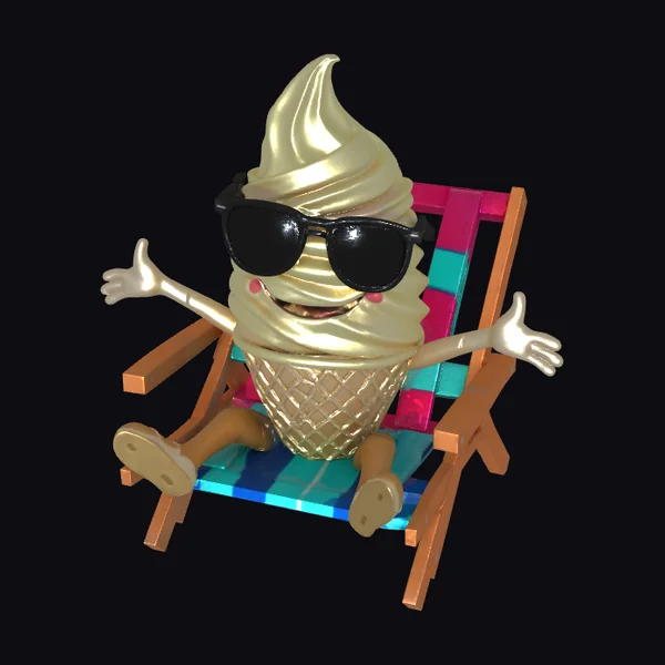 Ice Cream Softeis Chair