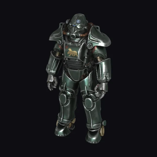 Dark Metal Power Suit