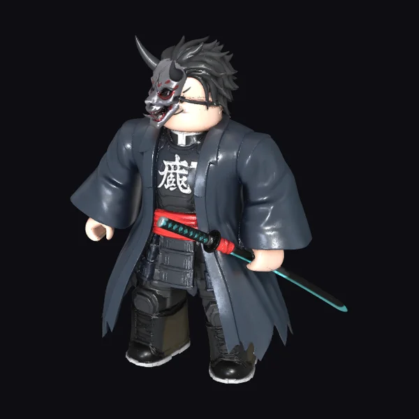 Samurai Warrior Figurine