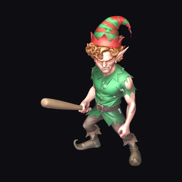 Angry Elf Warrior