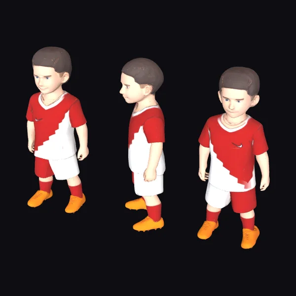Little Soccer Boy