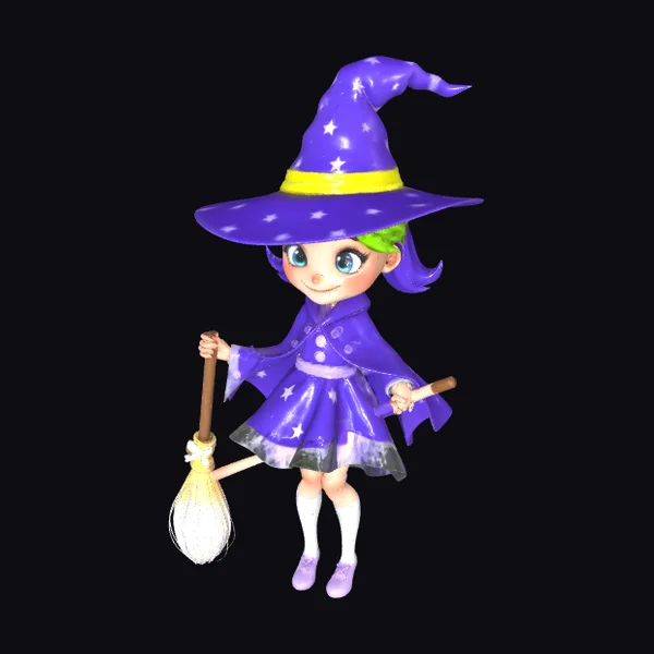 Cute Witch Girl