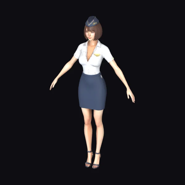 Flight Attendant Uniform