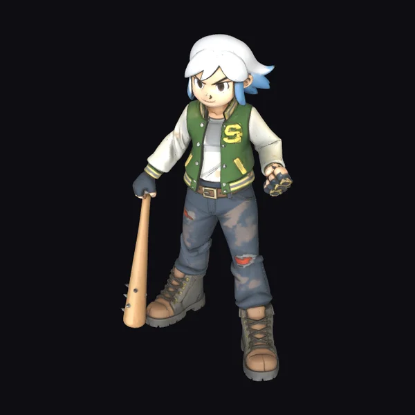 Torn Bully Outfit Character