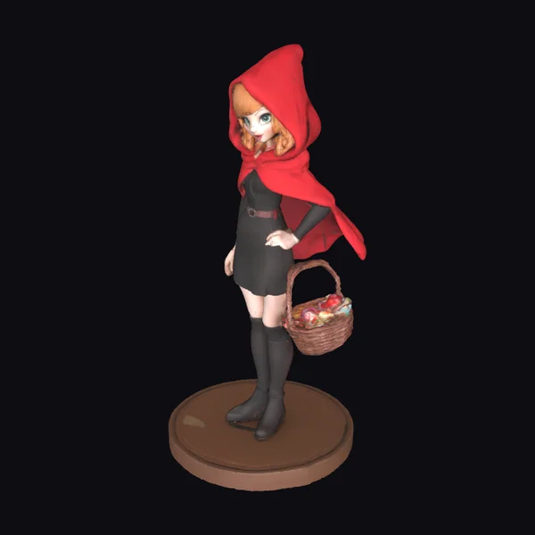 Little Red Riding Hood Figurine