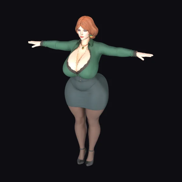 Curvy Business Woman