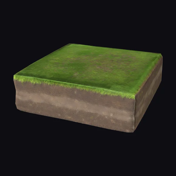 Square Soil Block Section